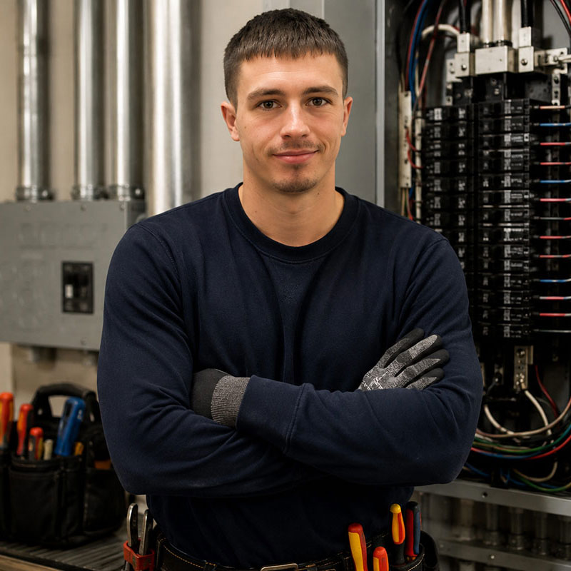 Corey Hunt, Electrician